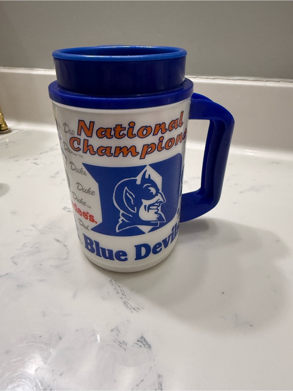 Thermos Duke 2001 National Championship Insulated Travel Mug with Handle